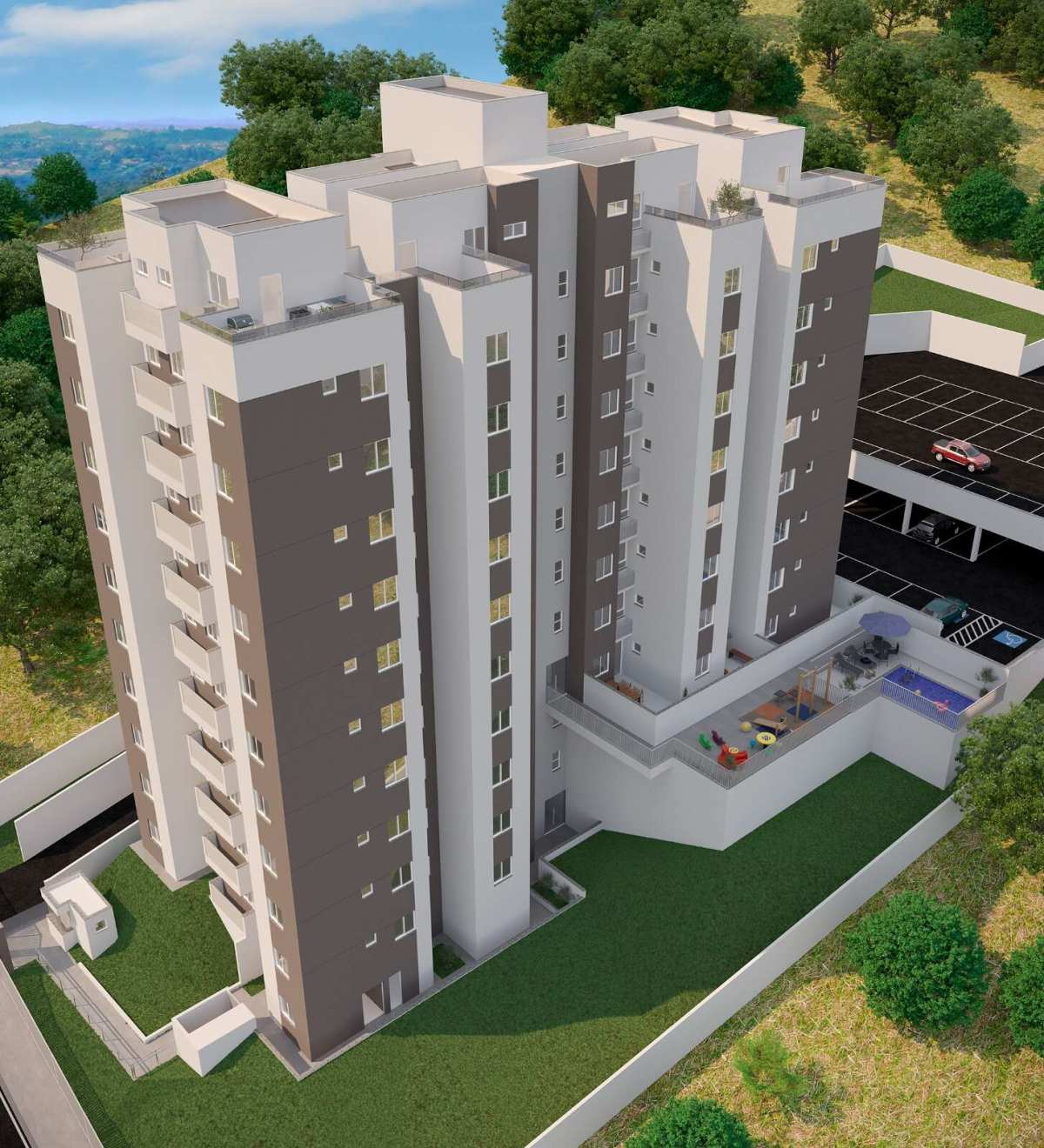 Apartamento à venda com 2 quartos - Pousada Santo Antônio,Belo Horizonte