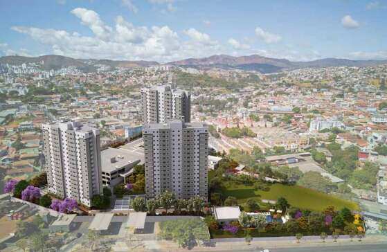Apartamento à venda com 2 quartos - Estrela do Oriente,Belo Horizonte