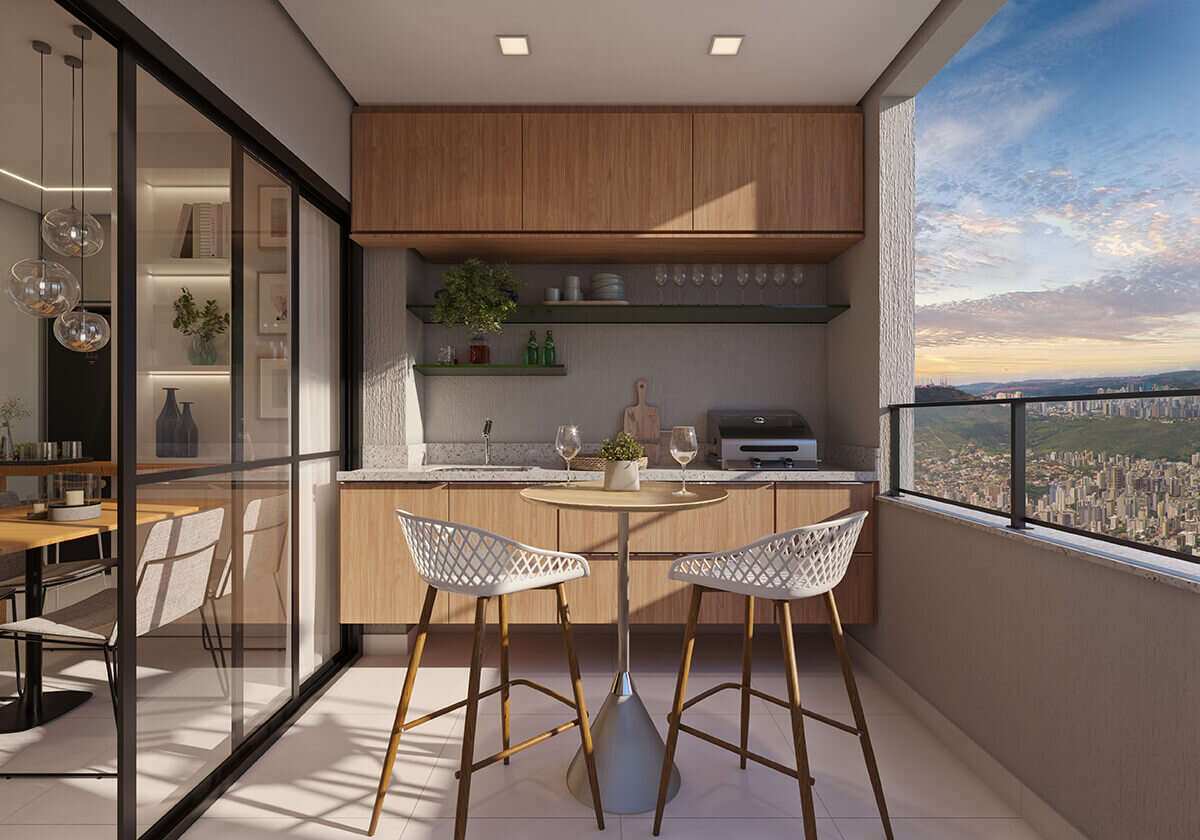 Apartamento à venda em Belo Horizonte, Funcionários, com 3 quartos, 72 m²m² - D@imóveis