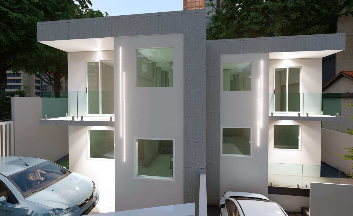 Casa à venda com 3 quartos - Letícia,Belo Horizonte