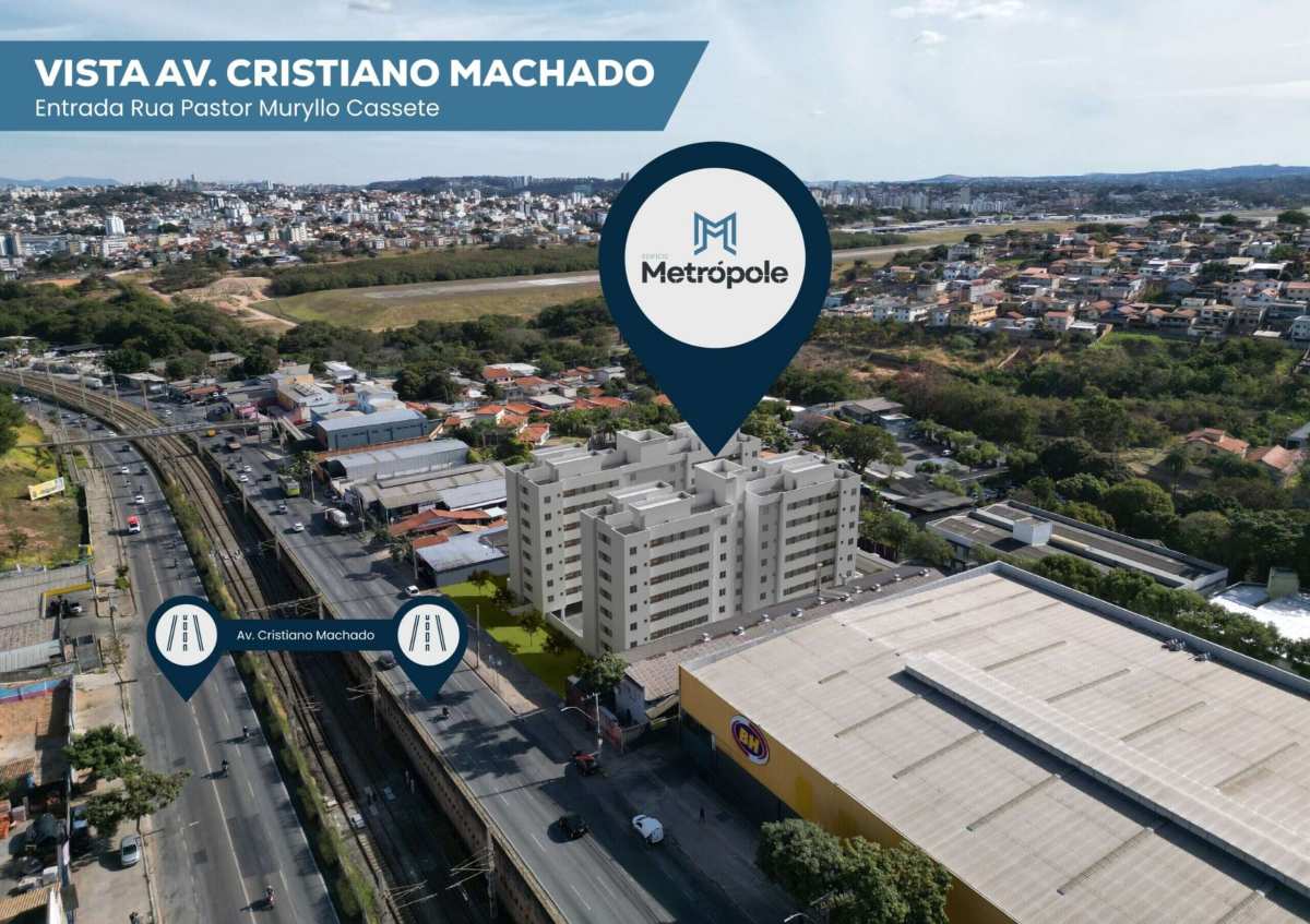 Apartamento à venda com 2 quartos - São Bernardo,Belo Horizonte