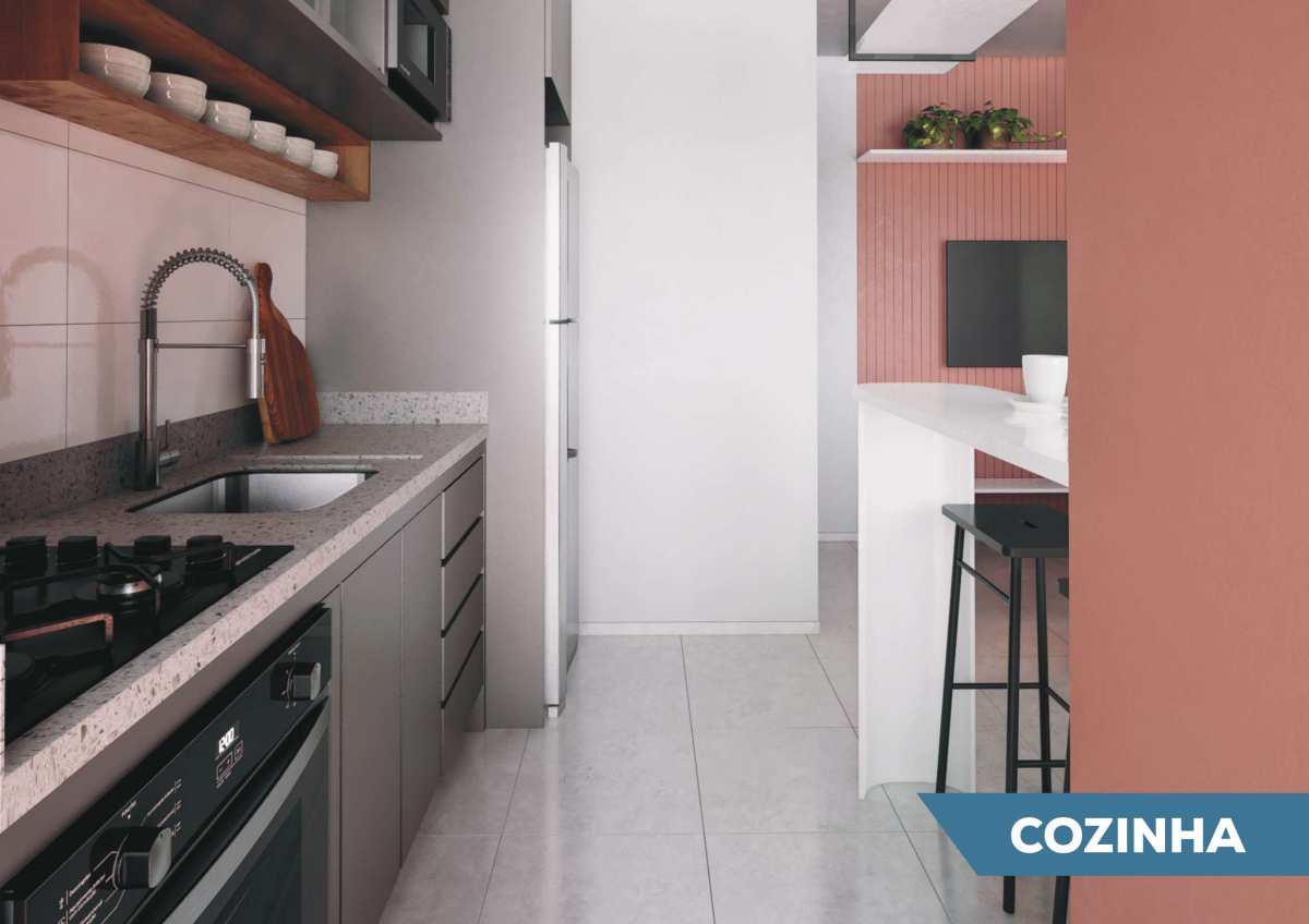 Apartamento à venda com 2 quartos - São Bernardo,Belo Horizonte