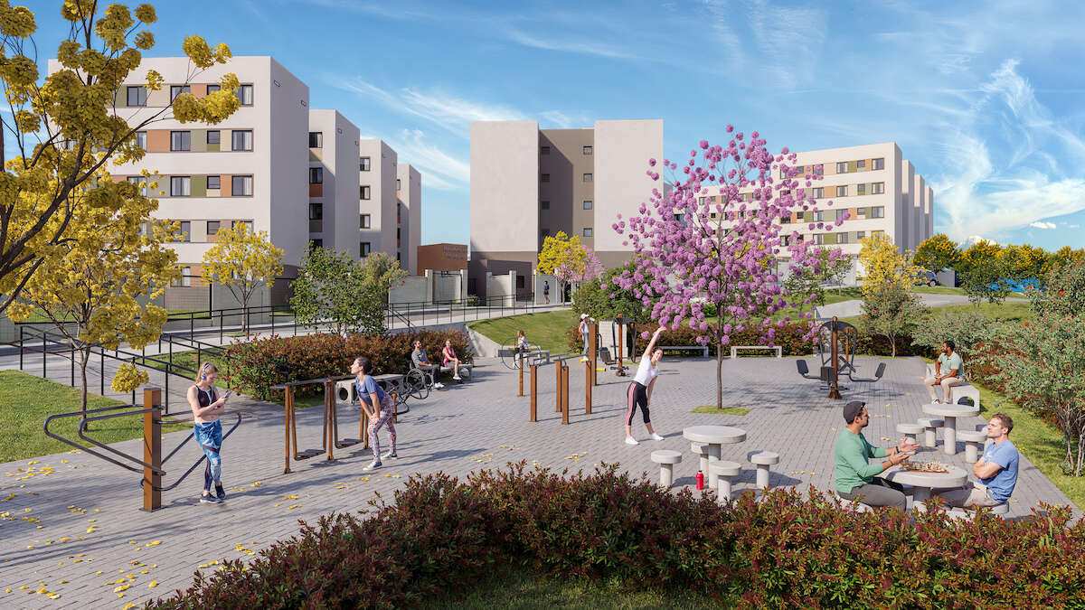 Apartamento à venda em Belo Horizonte, Vila Cloris, com 2 quartos, 38 a 66 m²m² - D@imóveis