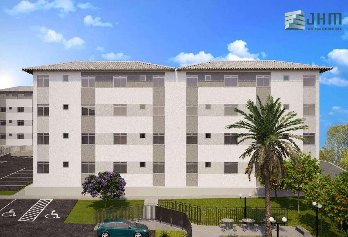 Apartamento à venda em Ribeirão das Neves, Vila Papini (Justinópolis), com 2 quartos, 46m² - D@imóveis
