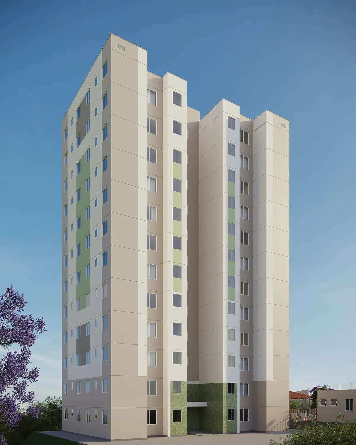 Apartamento à venda em Sabará, Borba Gato, com 2 quartos, 47 m²m² - D@imóveis
