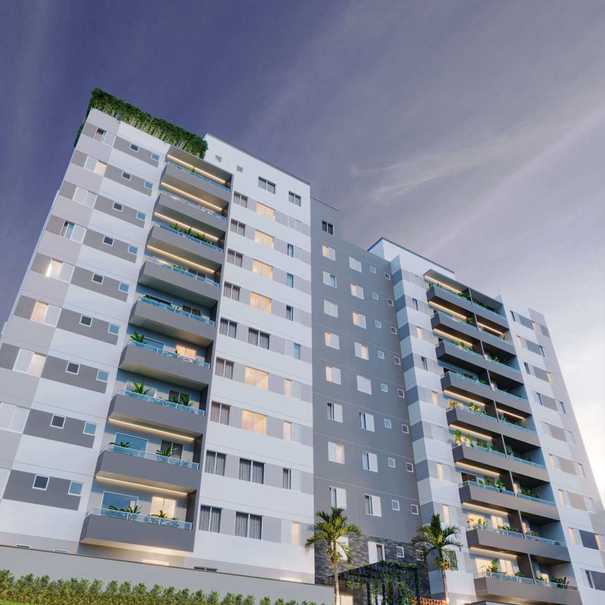 Apartamento à venda com 3 quartos - Indaiá,Belo Horizonte