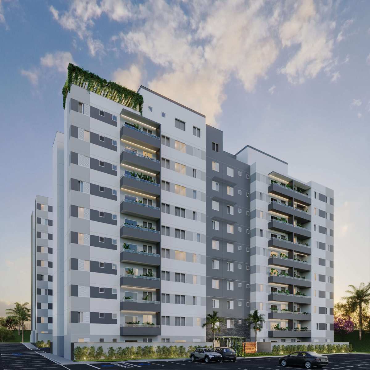 Apartamento à venda com 3 quartos - Indaiá,Belo Horizonte