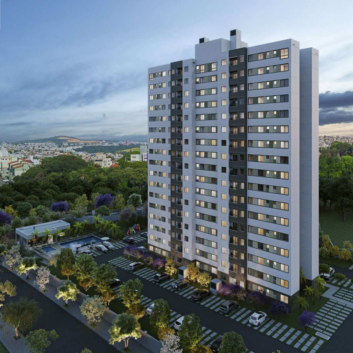 Apartamento à venda com 2 quartos - Santa Terezinha,Belo Horizonte