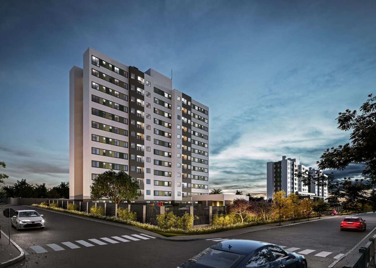 Apartamento à venda com 2 quartos - Alípio de Melo,Belo Horizonte